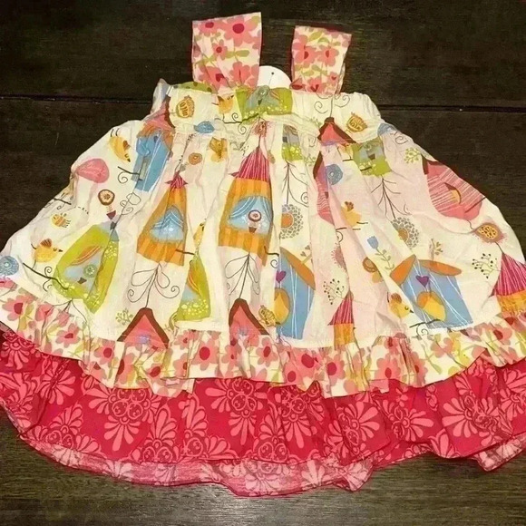 JELLY THE PUG OLIVIA DRESS (IRIS COLLECTION) - Picture 3 of 3